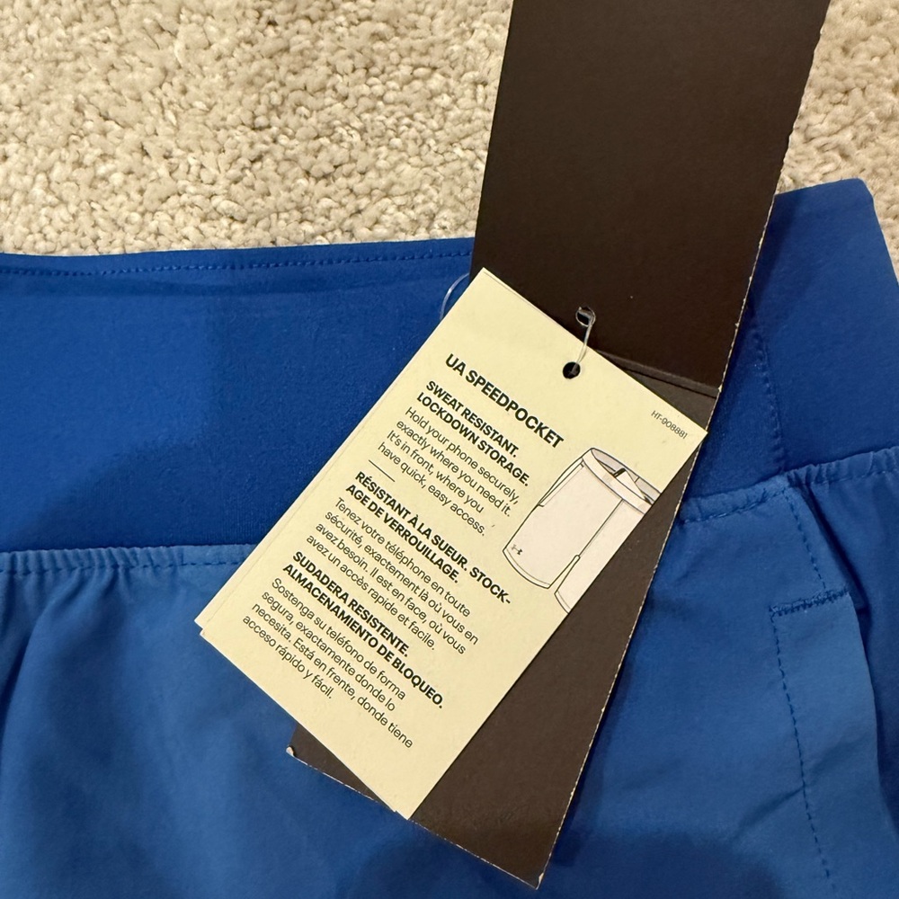 Under Armour Blue Athletic Shorts